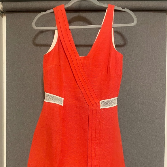 Rag and bone coral dress with mesh cut out - Picture 1 of 2
